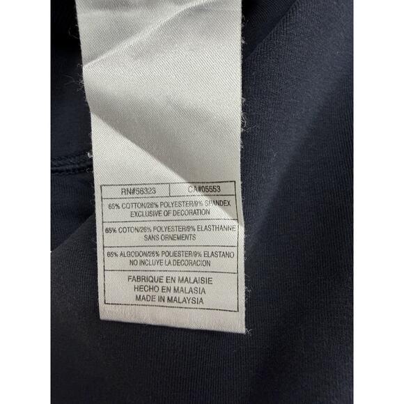 Nike Womens Capris Size Small Navy Blue Nike Sports Short Dry Fit - Picture 4 of 10